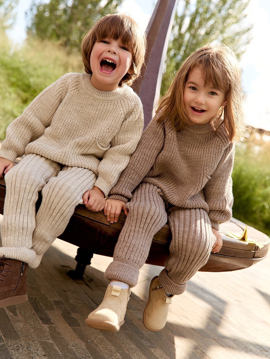 Вязаное тепло детства!