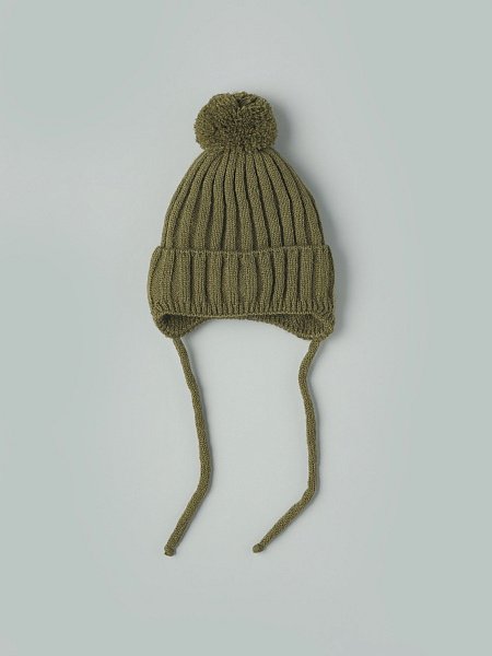 Шапка зимняя на завязках