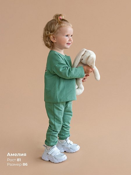 Костюм двойка с принтом (толстовка+брюки)