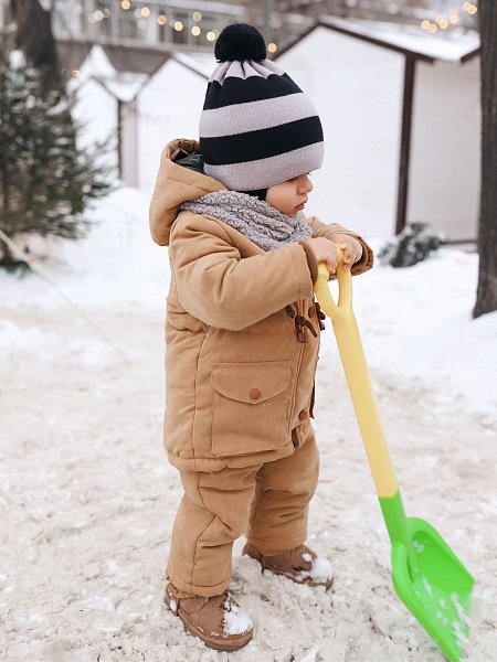 Парка с карманами