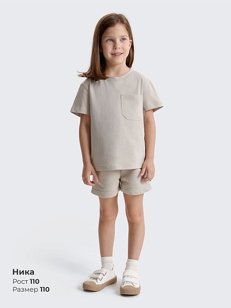 Футболка с карманом Компас