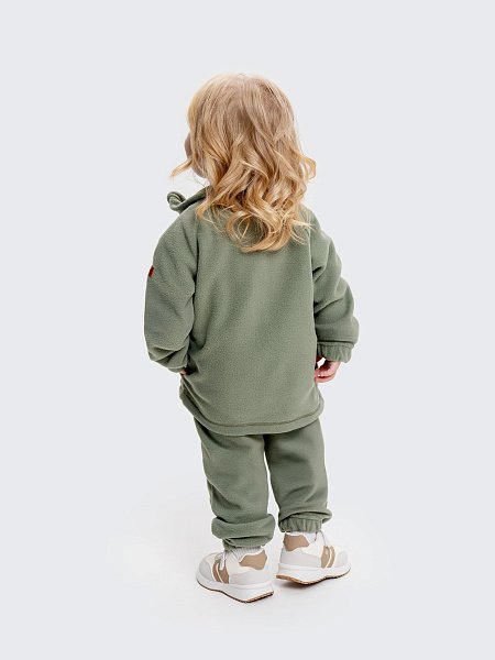 Костюм флисовый двойка с длинной молнией