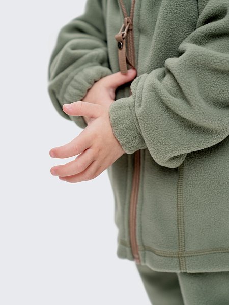 Костюм флисовый двойка с длинной молнией