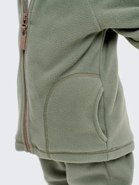 Костюм флисовый двойка с длинной молнией